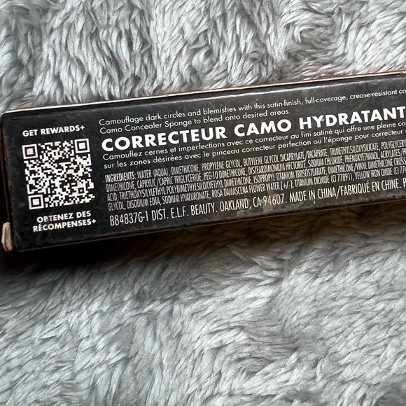 Elf Hydrating Camo Concealer Deep Olive Satin Oversized Applicator 0.2 Fl Oz New - Picture 8 of 13